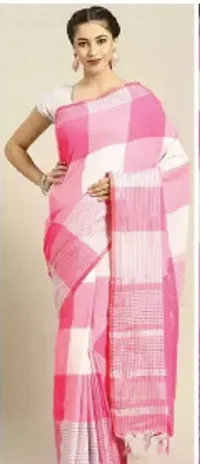 Contemporary Cotton Silk Printed Saree With Blouse Piece