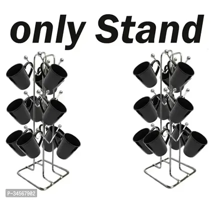 Stainless Steel Cup Stands Pack Of 2-thumb0