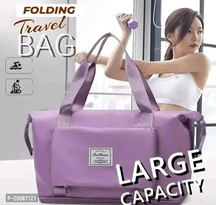 Stylish Polyester Purple Handbags For Women