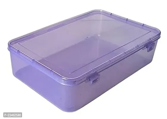 Buy Best Quality Attrective And Beautiful Purple Coloured Plastic Large  Storage Boxes Size 12X7X3 Inches (Set Of 1) Online In India At Discounted  Prices