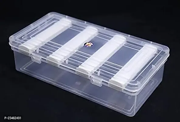 Buy Best Quality Medium Unique Multipurpose Transparent Accessories Plastic  Storage Box With 4 Detachable Rods For Women And Girls,Organizer Case For  Jewellery, Bangles Box Online In India At Discounted Prices