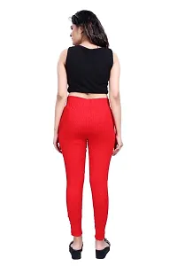 Aurpail Women's Lycra Rayon Cotton Stretchable Lining Trouser Pant-thumb2