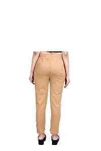 Aurpail Women's Lycra Rayon Cotton Stretchable Lining Trouser Pant-thumb1