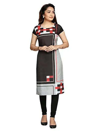 Elegant Crepe Kurta For Women And Girls