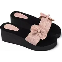 Womens Casual Slippers II Indoor or Outdoor Latest Fashion Wedge Heel Flipflop&nbsp;Slipper-thumb1