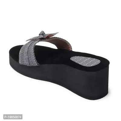 Womens Casual Slippers II Indoor or Outdoor Latest Fashion Wedge Heel Flipflop&nbsp;Slipper-thumb4