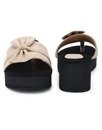 Womens Casual Slippers II Indoor or Outdoor Latest Fashion Wedge Heel Flipflop&nbsp;Slipper-thumb2