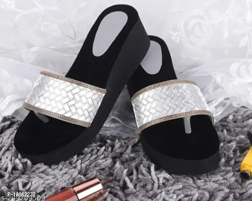 Womens Casual Slippers II Indoor or Outdoor Latest Fashion Wedge Heel Flipflop&nbsp;Slipper-thumb4