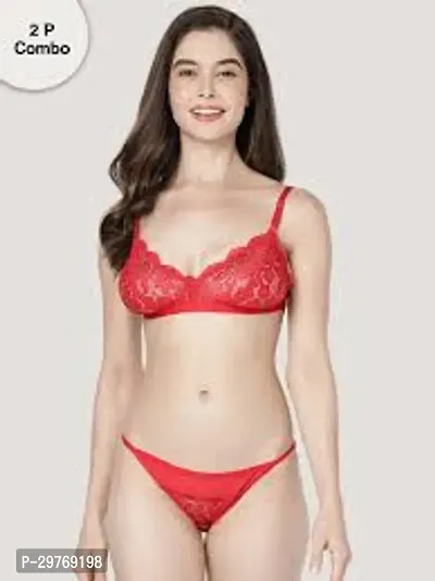 Stylish Cotton Lingerie Set for Women-thumb0