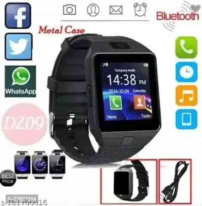 DZO9 SMART WATCH ,Full Touch Screen Bluetooth Smart watch with Temperature, Blood Pressure, Heart Rate  with All 3G/4G/5G Android  iOS Smartph-thumb0