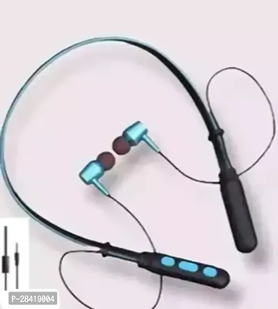 Wireless Neckband with FastCharging,42Hrs playtime,Waterproof,Earphone Bluetooth wireless neckband with mic N280-thumb0