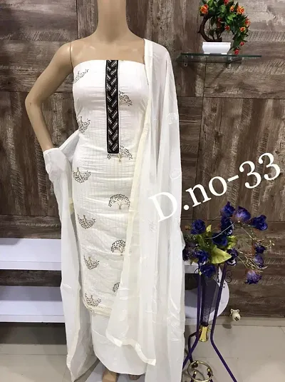 Women's Cotton Printed Dress Material