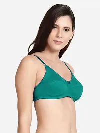 Stylenara Women Everyday Non Padded Bra Green-thumb1