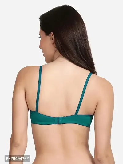 Stylenara Women Everyday Non Padded Bra Green-thumb3