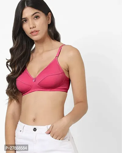 Women Full Coverage Lightly Padded Bra Pink pack of  1-thumb0