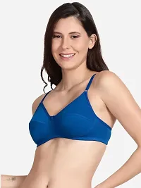 Women Everyday Non Padded Bra Blue pack of  1-thumb1