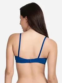 Stylenara Women Everyday Non Padded Bra Blue-thumb3