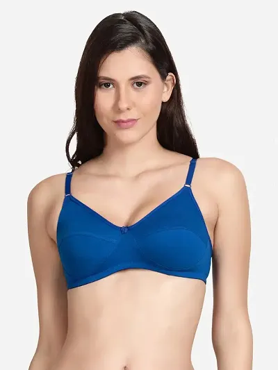 Stylish Fancy Lycra Solid Non Padded Bras For Women Pack Of 1