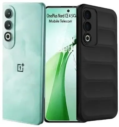 Back Cover For Oneplus Nord Ce4 Oneplus Nord Ce 4 Black Grip Case Silicon Pack Of 1