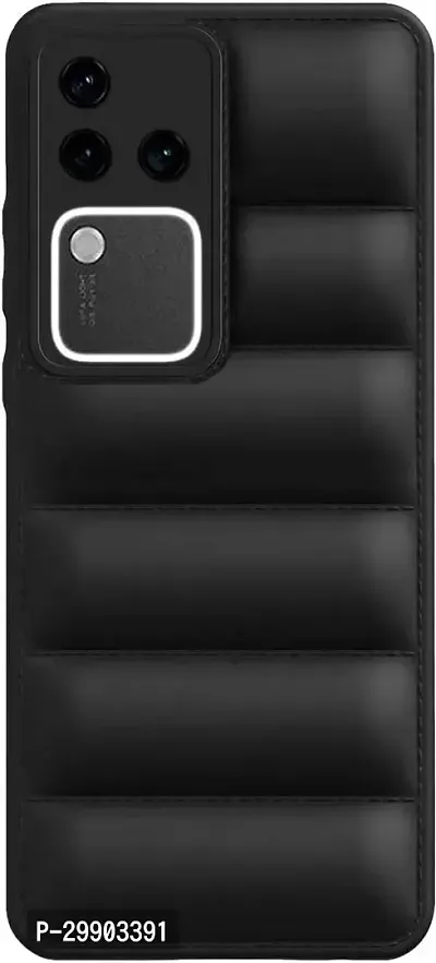 Back Cover For Vivo V30 Pro 5G Vivo V30 5G Black Grip Case Silicon Pack Of 1-thumb4