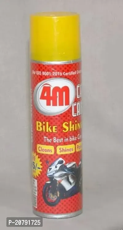 Car Care Bike Shiner Form Bass 250ML Instantly Cleans, Polishes And Shines Bikes, Motorbikes, Sports Bikes, Scooters, Cars, Bullets | Useful For Plastic, Metal, Tyre And Rubber Parts-thumb0