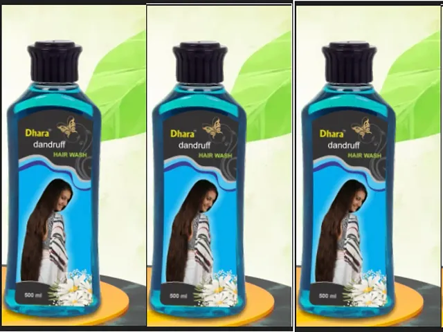 Dandruff Hair Wash-500Ml Pack Of 3