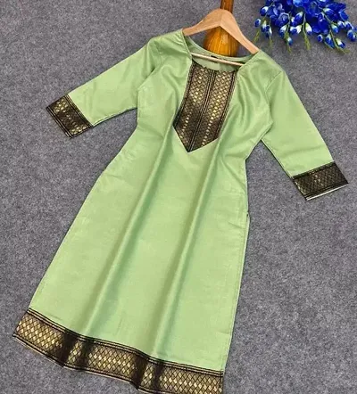 Classic Slub Kurtis for Women