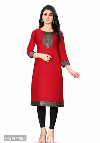 Classic Cotton Slub Kurta set for Women