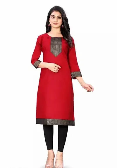 Classic Slub Kurta set for Women