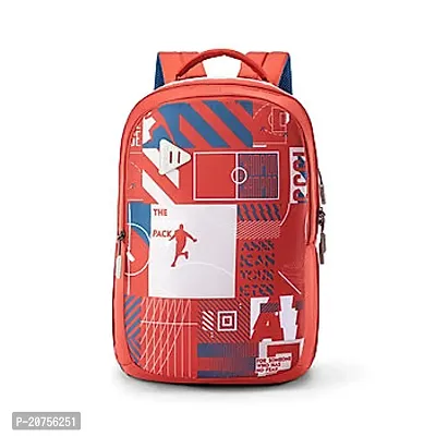 Designer Red Artificial Leather Backpack