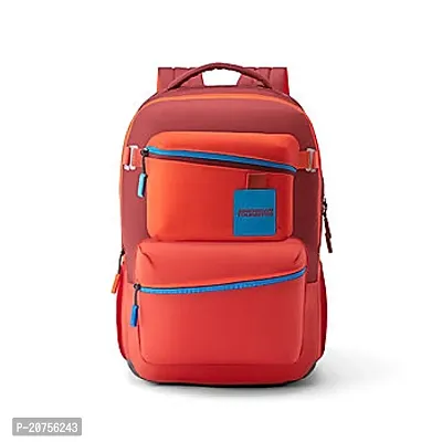 Designer Red Artificial Leather Backpack