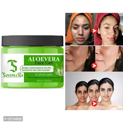 Aloevera Face Gel  Pimple or Darkspot Remove - 200ml (pack of 2).-thumb3