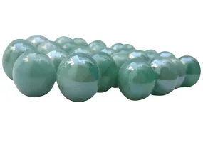 30 PCS Green OR Cloud Green Kanche OR Glass Playing Ball OR Marble Ball-thumb1