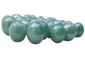 30 PCS Green OR Cloud Green Kanche OR Glass Playing Ball OR Marble Ball-thumb2