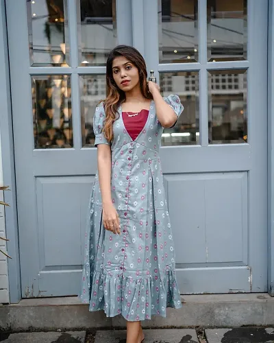 Reliable Anarkali Viscose Rayon Kurta For Women