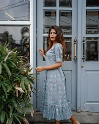 Elegant Viscose Rayon Printed Kurta For Women-thumb2