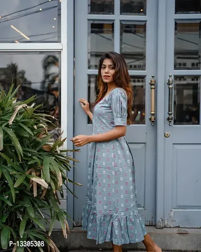 Elegant Viscose Rayon Printed Kurta For Women-thumb3