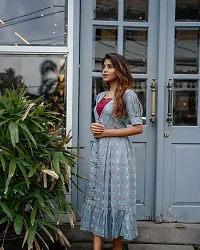 Elegant Viscose Rayon Printed Kurta For Women-thumb3