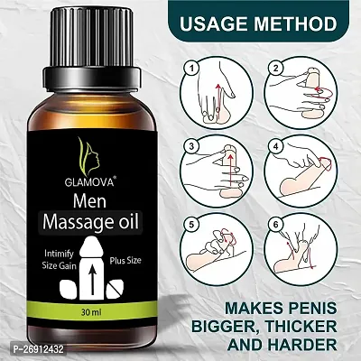 Glamova Men Massage oil Pack Of 3 Each  30ml-thumb5