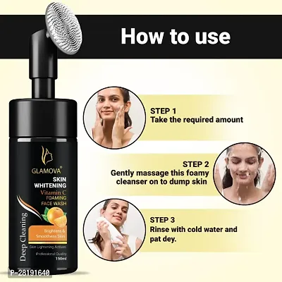 Glamova  Skin Whitening Vitamin C Face wash