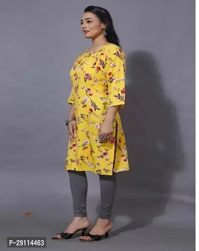 Classic Crepe Printed Kurti for Women-thumb4