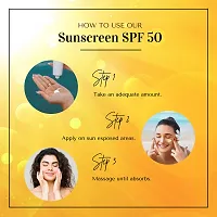 Cosmeify Sunscreen SPF 50 | PA+++ | UVA  UVB Protection | 100 ml-thumb3