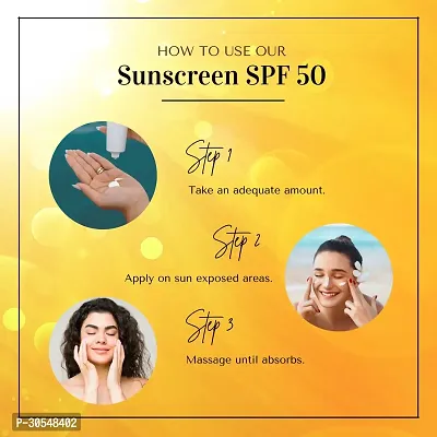 Cosmeify Sunscreen SPF 50 | PA+++ | UVA  UVB Protection | 100 ml-thumb4