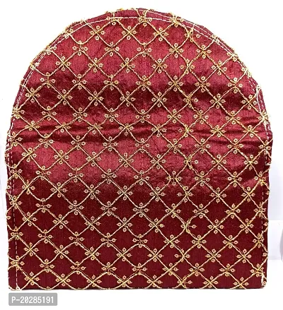Shree Govindam Women's Cotton Handmade Traditional Rajasthani Embroidery Clutch Handbag Purse-thumb2
