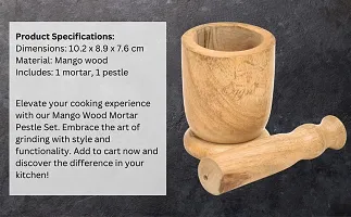 Wooden Mortal And Pestle-thumb2