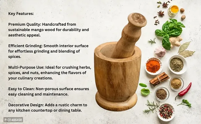 Wooden Mortal And Pestle-thumb4