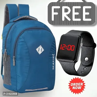 Classic Backpacks For Unisex With Free Watch