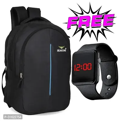 Classic Backpacks For Unisex With Free Watch