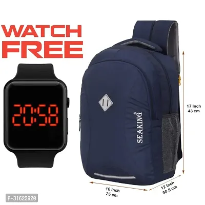 Classic Backpacks For Unisex With Free Watch