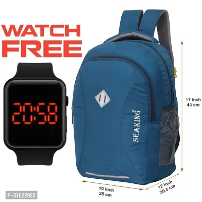 Classic Backpacks For Unisex With Free Watch